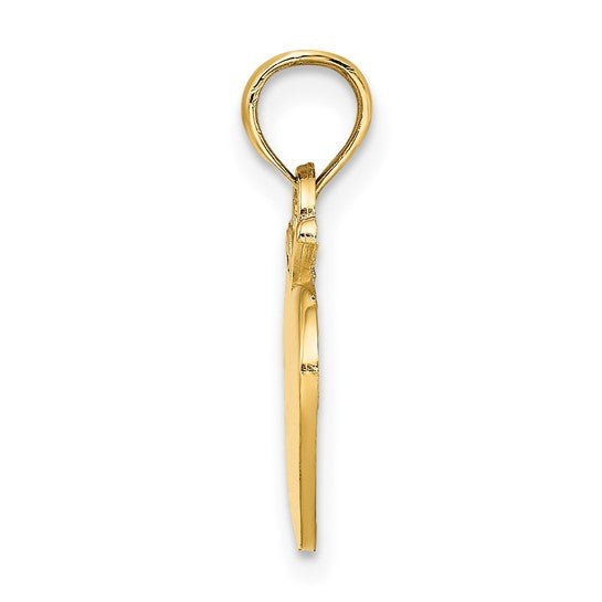 10K Apple Charm