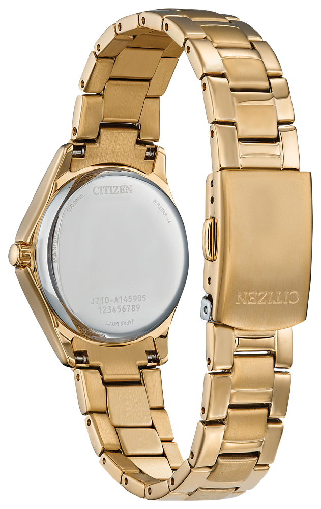 Citizen Ladies Eco-Drive Crystal Watch