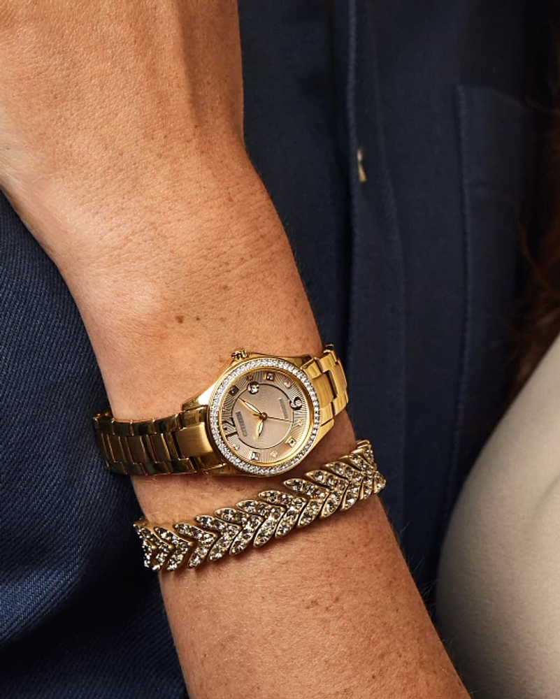 Citizen Ladies Eco-Drive Crystal Watch