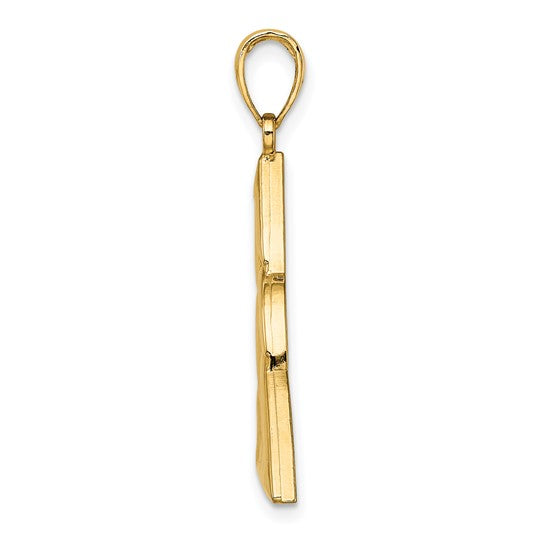 14K Celtic Trinity Knot Charm