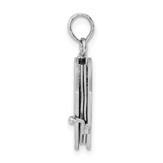 Sterling Silver 3D Moveable Lords Prayer Bible Charm