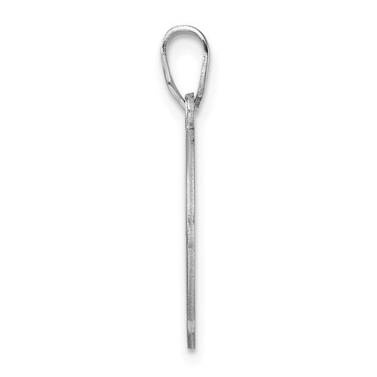 Sterling Silver Fancy Script Letter G