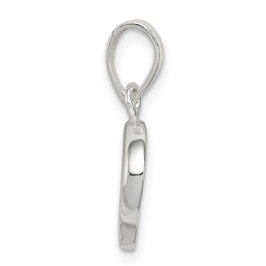 Sterling Silver Letter D Charm