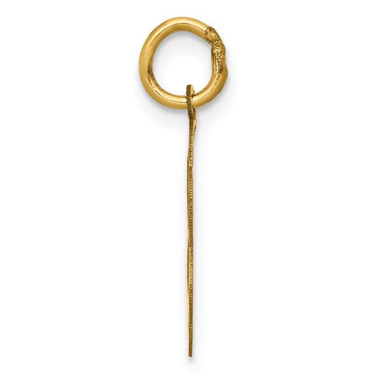 14K Graduation Charm