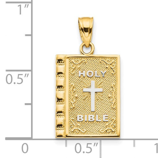10K w/ White Holy Bible Charm
