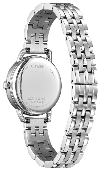 Classic Coin Edge Citizen Eco-Drive Ladies Watch