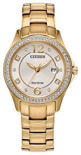 Citizen Ladies Eco-Drive Crystal Watch