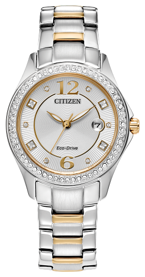 Citizen Ladies Eco-Drive Crystal Watch