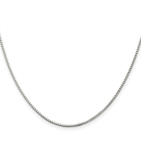 Sterling Silver 1.25mm Box Chain