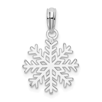 Sterling Silver Snowflake Charm