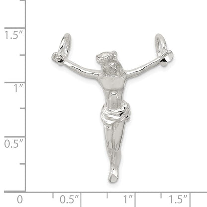 Sterling Silver Corpus (Crucified Christ) Pendant