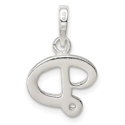 Sterling Silver Letter D Charm