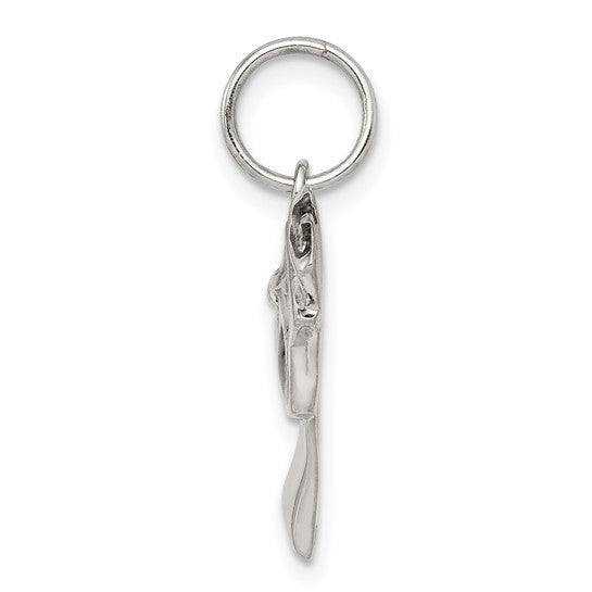 Sterling Silver Graduation Cap/Diploma Charm