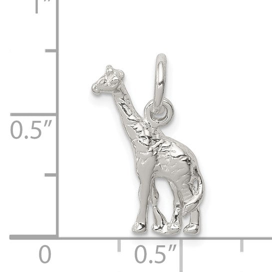 Sterling Silver Giraffe Charm