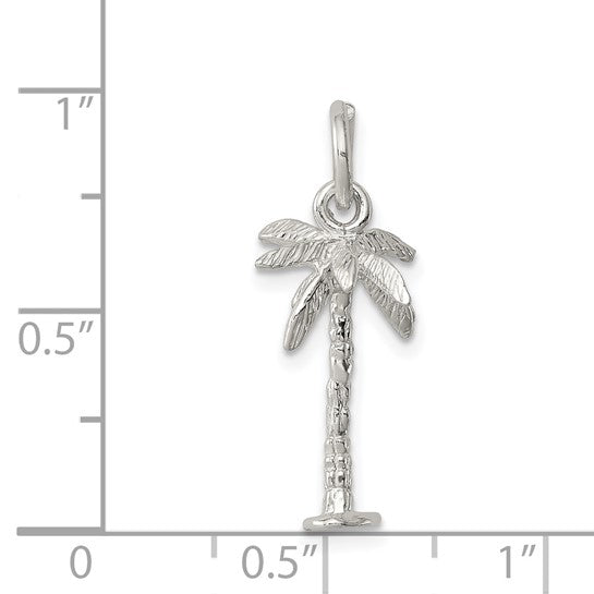 Sterling Silver Palm Tree Charm