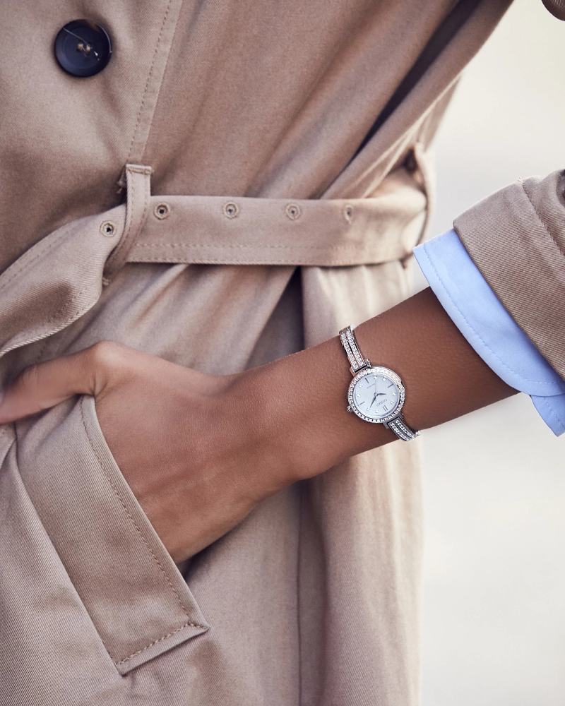 Citizen Ladies Eco-Drive Silhouette Crystal Watch