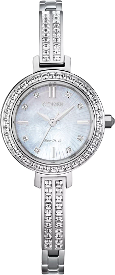 Citizen Ladies Eco-Drive Silhouette Crystal Watch
