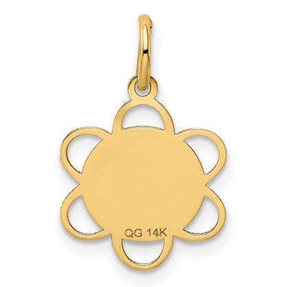 14K Graduation Charm