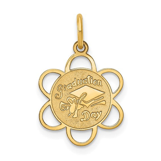 14K Graduation Charm