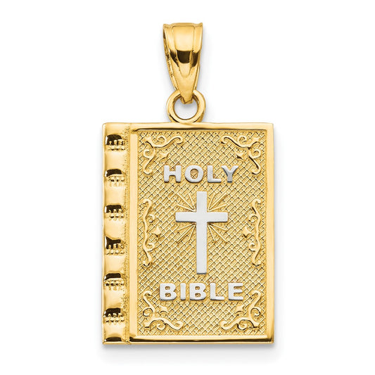 10K w/ White Holy Bible Charm