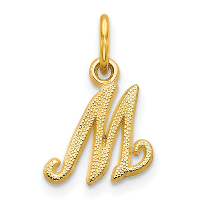 10k Initial M Charm