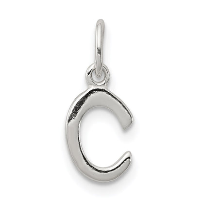 Sterling Silver Letter C Initial Charm